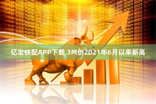 亿宏快配APP下载 3M创2021年6月以来新高